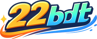 22 bdt সাইটের নীল লোগো